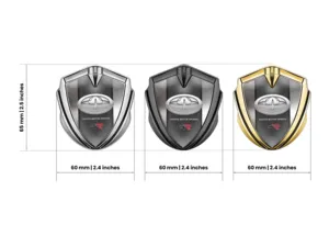 Toyota Custom Logo Badge Racing Look Glossy Logo
